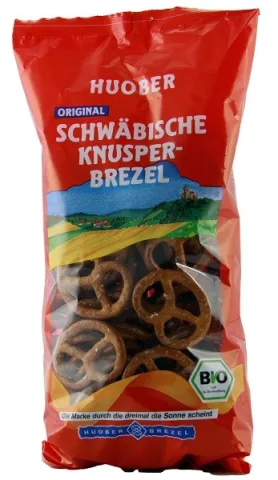 Covrigei bio svabesti crocanti, 175g Huober
