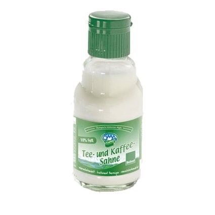 Lapte pentru cafea sau ceai 10% grasime, 165g Bioland
