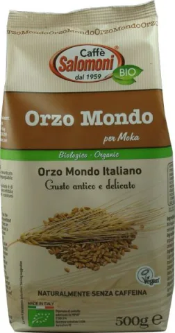 Bautura din orz bio prajit 0% cofeina 500g Salomoni Cafe