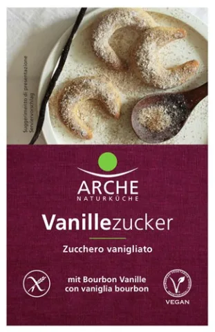 Zahar vanilat bio, 5x8g Arche Naturkuche