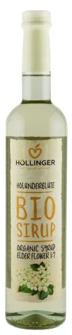Sirop bio din flori de soc, 500ml Hollinger
