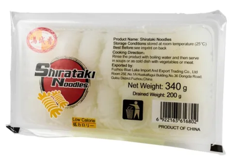 Shirataki taitei rulati din faina de konjac, 340g