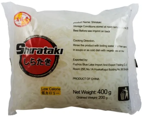 Shirataki taitei fini din faina de konjac, 400g