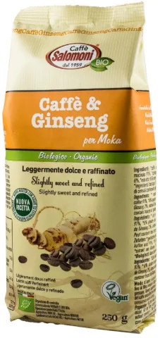 Cafea si ginseng bio 250g Salomoni Cafe