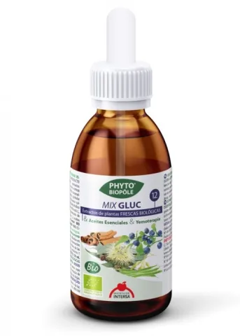 Mix bio 12 din plante, metabolismul glucozei-diabet, 50ml Phyto-Biopôle