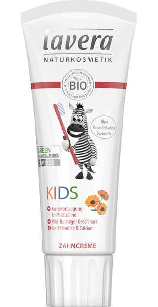 Pasta de dinti bio pentru copii, 75ml Lavera