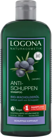 Sampon bio anti matreata cu ulei de ienupar, 250ml Logona