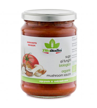 Sos Bio cu Ciuperci 350g Bioitalia