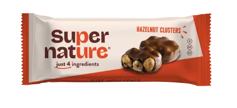 Ciocolata BIO cu Alune de Padure 34G Super Nature