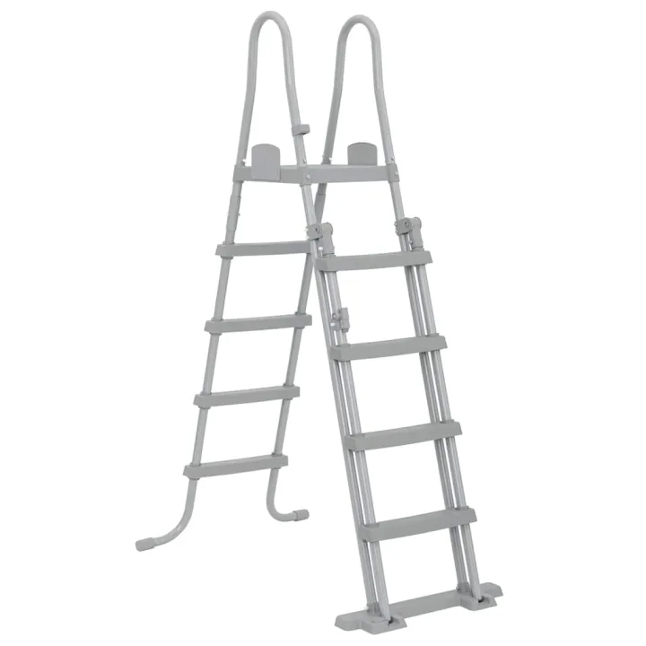 Bestway Scară de siguranță piscină cu 4 trepte Flowclear, 132 cm