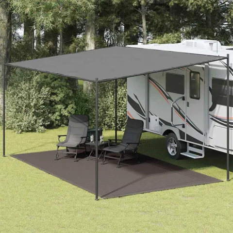 vidaXL Covor pentru cort, antracit, 300 x 600 cm