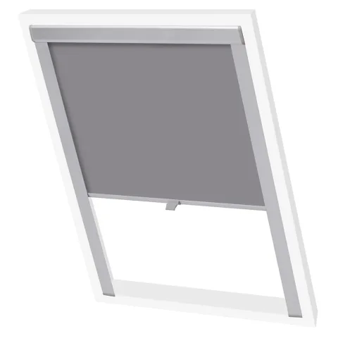 vidaXL Jaluzea opacă tip rulou, gri, CK02, GGL și GGU