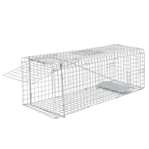 vidaXL Capcană galvanizată pentru insecte vii 80 cm