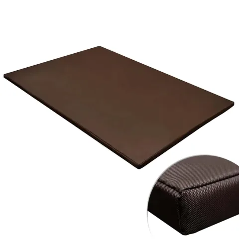 vidaXL Covor plat dreptunghiular pentru câini, maro, XL