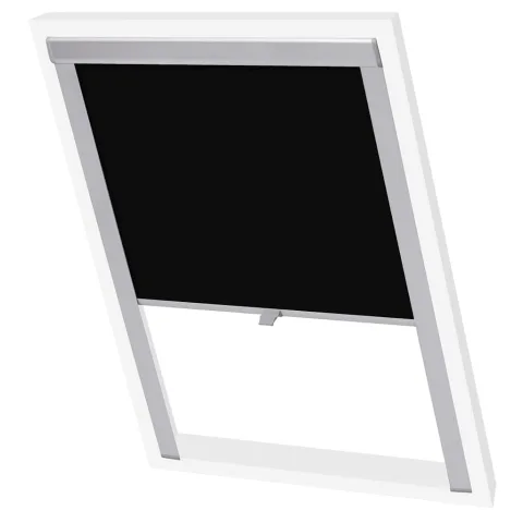 vidaXL Jaluzele opace tip rulou M08/308, negru, GGL și GGU