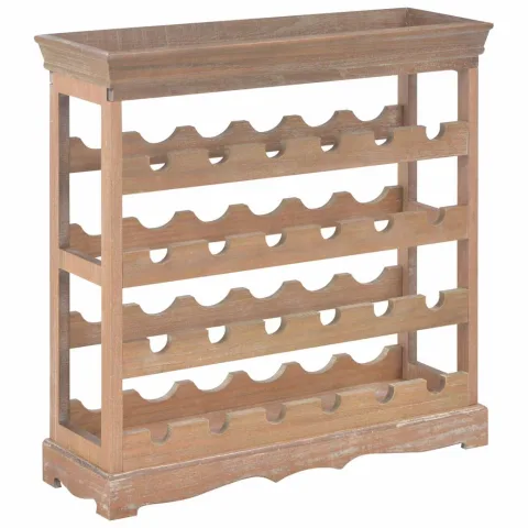 vidaXL Dulap de vinuri, 70x22,5x70,5 cm, MDF, maro