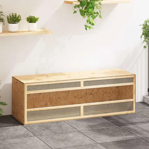 vidaXL Terariu, 144x46x48 cm, lemn prelucrat