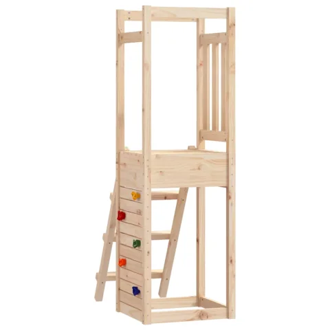 vidaXL Set de joacă, 53x46,5x169 cm, lemn masiv de pin