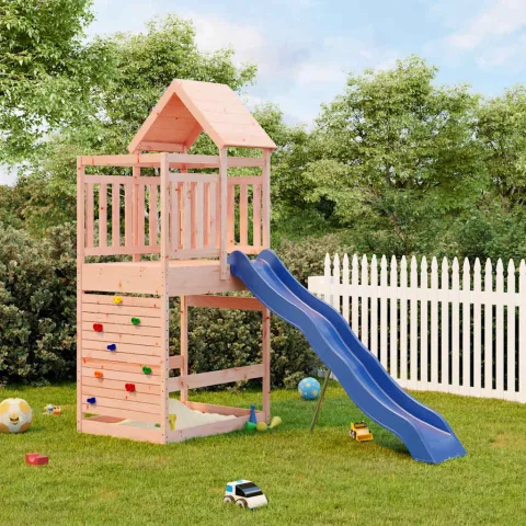 vidaXL Set de joacă pentru exterior, lemn masiv de douglas