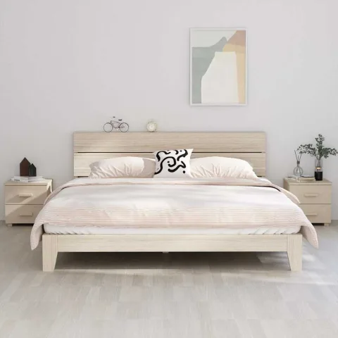 vidaXL Noptiere HAMAR 2 buc, maro miere, 40x35x44,5 cm, lemn masiv pin