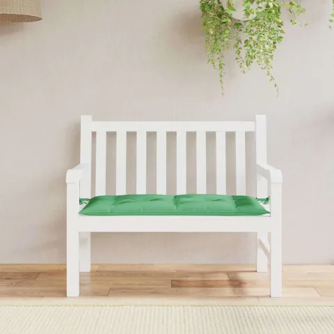vidaXL Pernă bancă de grădină, verde, 100x50x7 cm, material oxford