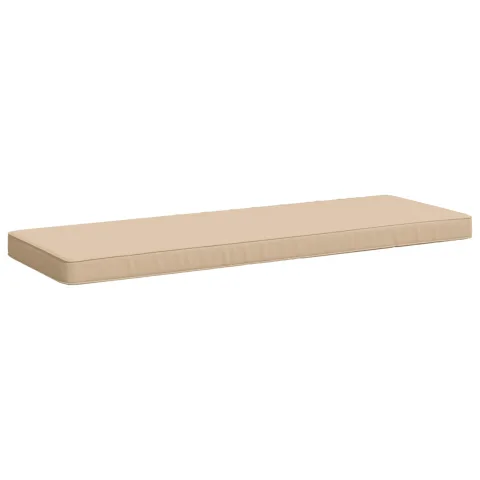 vidaXL Perna pentru bancă 1 bucată VUGHT 100% Polyester Crem