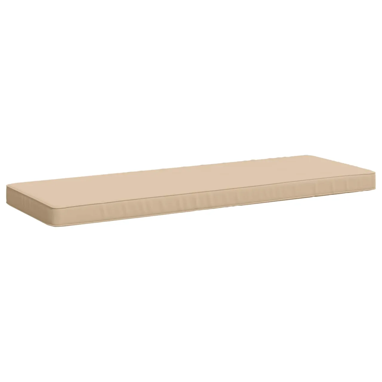 vidaXL Perna pentru bancă 1 bucată VUGHT 100% Polyester Crem