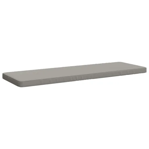 vidaXL Perna pentru bancă 1 bucată VUGHT 100% Polyester Gri