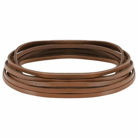 vidaXL Curea Din Piele 1 Maro 500 x 0,3 cm Piele