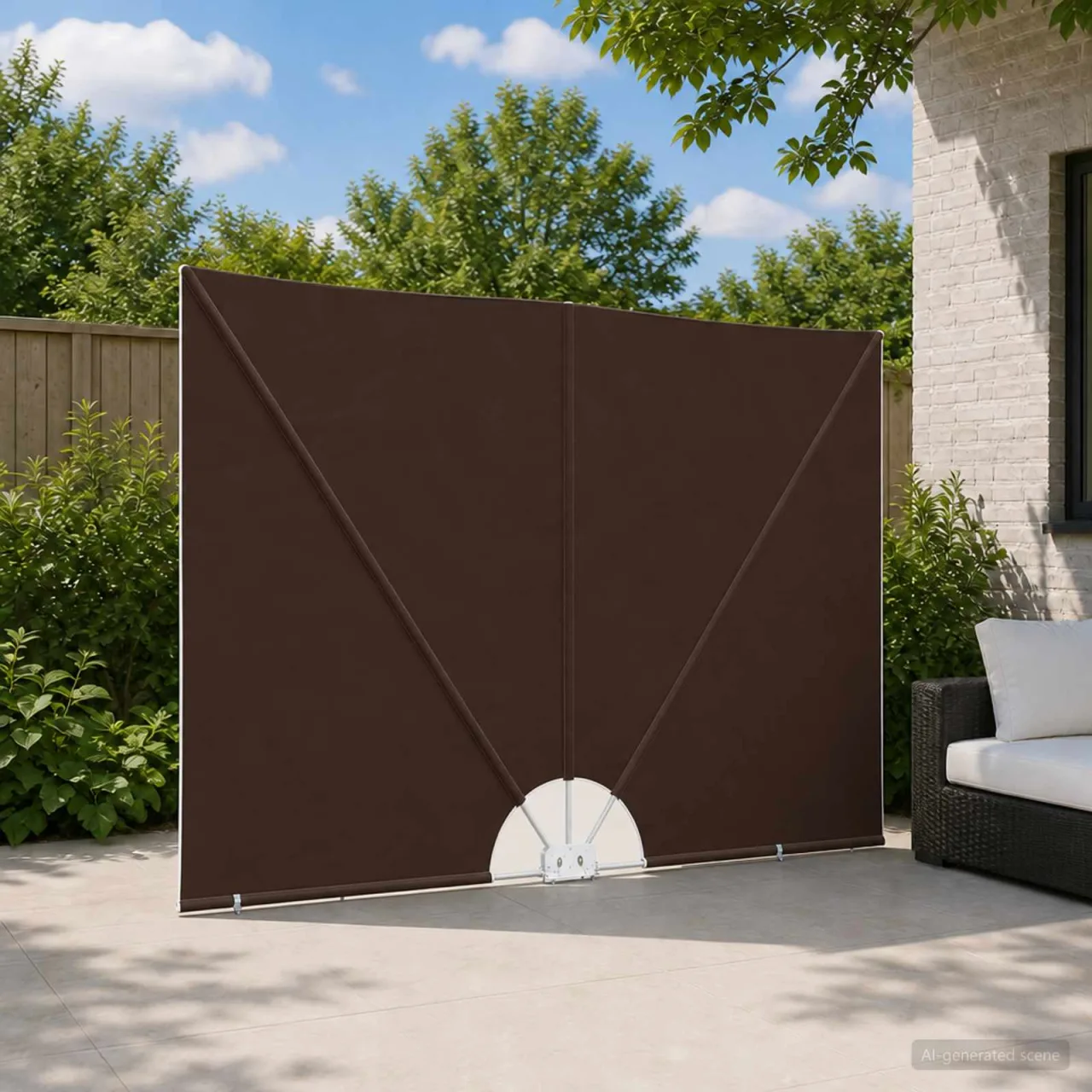 vidaXL Ecran de intimitate pentru balcon 160 x 240 cm Poliester