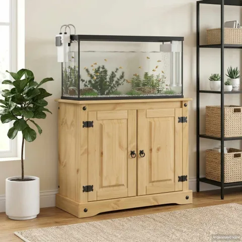 vidaXL Suport pentru acvariu CORONA Maro 81,5 x 37 x 73 cm 250 kg