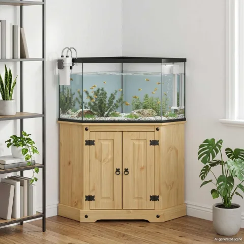 vidaXL Suport pentru acvariu CORONA Maro 70 x 70 x 73 cm 300 kg