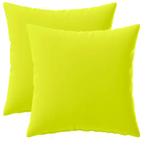 vidaXL Husă pentru pernă 2 pcs HEERLEN Verde strălucitor. 40 x 40 cm
