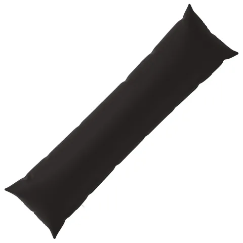vidaXL Husă pentru pernă HEERLEN Negru 40 x 145 cm Poliester