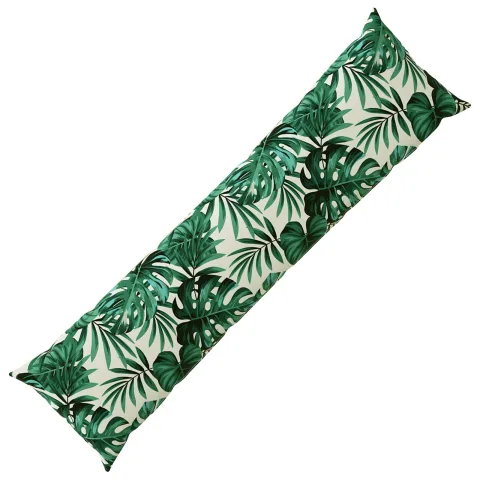 vidaXL Husă pentru pernă HEERLEN Model cu frunze 40 x 145 cm Poliester