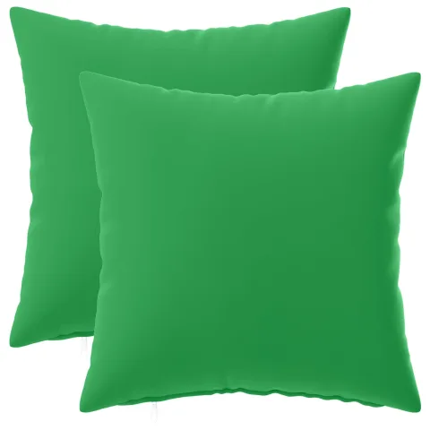 vidaXL Husă pentru pernă 2 pcs HEERLEN Verde 45 x 45 cm Poliester