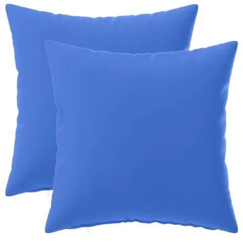 vidaXL Husă pentru pernă 2 pcs HEERLEN Albastru regal 50 x 50 cm