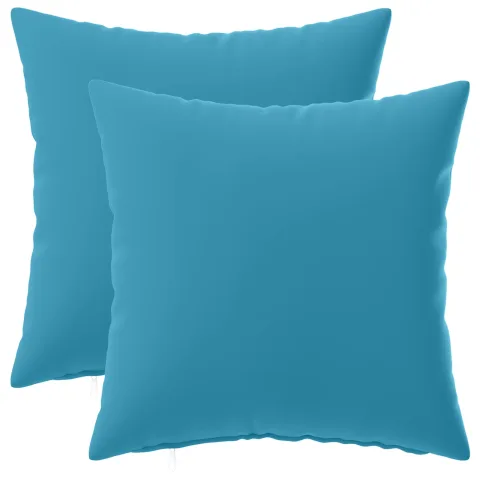 vidaXL Husă pentru pernă 2 pcs HEERLEN Albastru deschis 50 x 50 cm