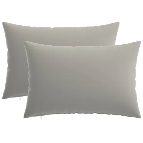 vidaXL Husă pentru pernă 2 pcs HEERLEN Gri 50 x 75 cm Poliester