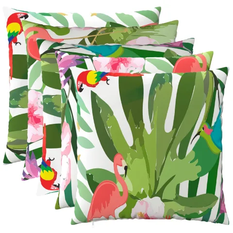 vidaXL Husă pentru pernă 6 pcs HEERLEN Multicolour 65 x 65 cm