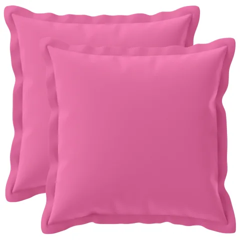 vidaXL Husă pentru pernă 2 buc. HOUTEN Roz 50 x 50 cm Poliester