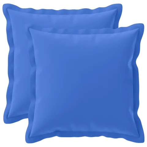 vidaXL Husă pentru pernă 2 buc. HOUTEN Albastru regal 50 x 50 cm