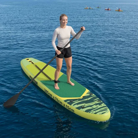vidaXL Plăci de paddle board gonflabile POSEIDON 305 x 76 x 15 cm