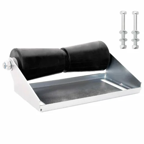 vidaXL Rolă pentru remorcă de barcă cu suport 30,5 cm Oțel Galvanizat
