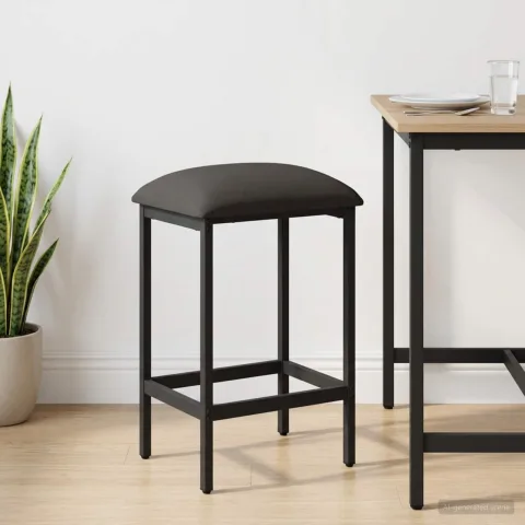 vidaXL Scaun de bar Gri închis 40 x 32 x 74 cm Lemn prelucrat