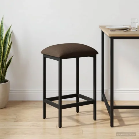 vidaXL Scaun de bar Gri taupe 40 x 32 x 74 cm Lemn prelucrat