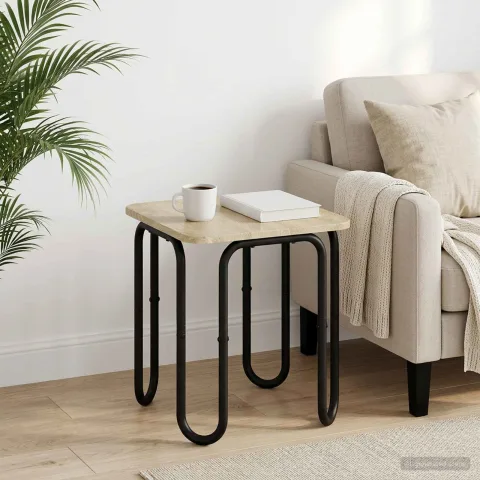 vidaXL Masă de cafea Stejar Sonoma 40 x 40 x 45 cm Lemn prelucrat