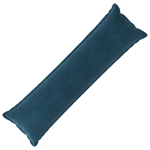 vidaXL Pernă cu pernă HOUTEN albastru 40 x 145 cm Catifea