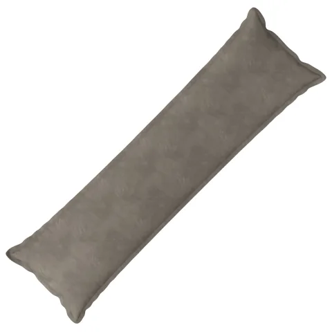 vidaXL Pernă cu pernă HOUTEN Gri deschis 40 x 145 cm Catifea