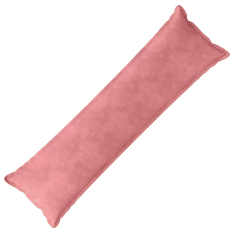 vidaXL Pernă cu pernă HOUTEN Roz 40 x 145 cm Catifea
